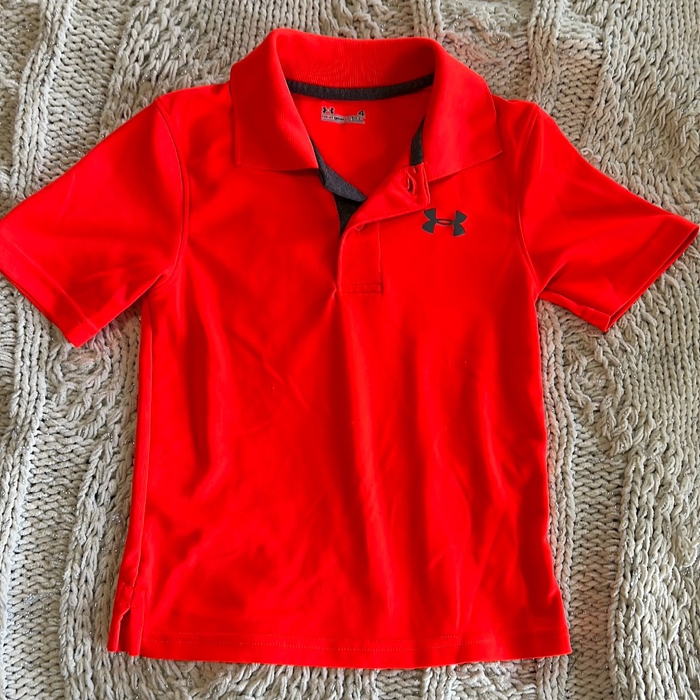 Under Armour Collared Button Tee